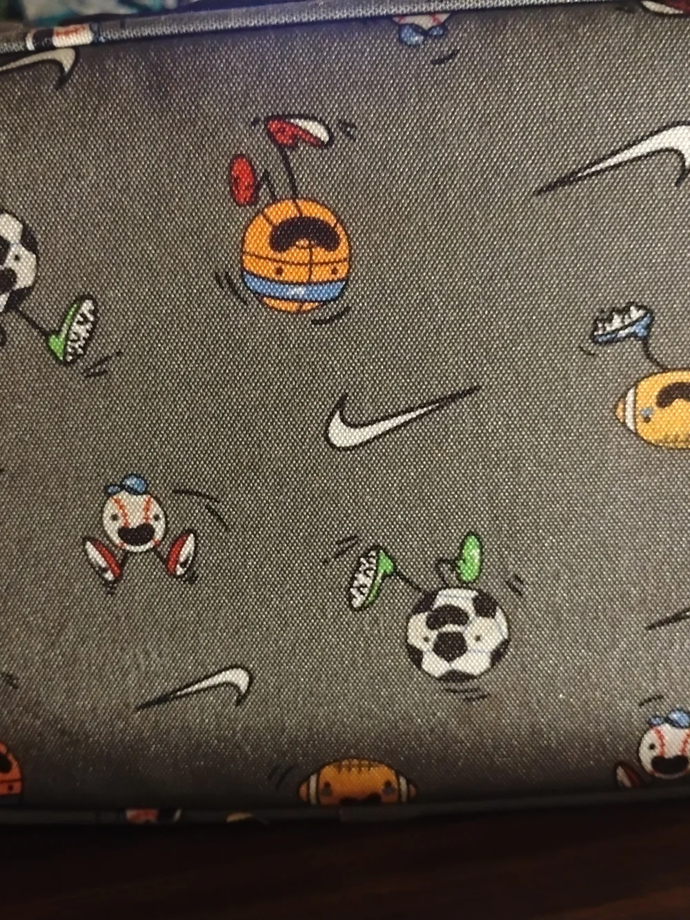 Nike Gray Lunch Box